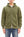 Barns Outfitters Men's COZUN Vintage-Inspired Long-Sleeve Zip-Up Hoodie, Medium-Weight 100% Cotton Brushed Fleece, Hooded Sweatshirt with a Two-Way Zipper, Flatseam Construction, One-Wash, Made in Japan (BR-3010PG RD, Pigment-Dyed Khaki)