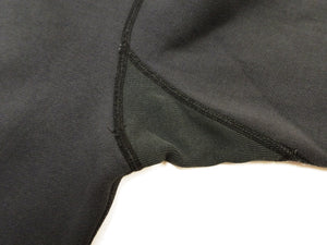 Barns Outfitters Men's COZUN Vintage-Inspired Long-Sleeve Zip-Up Hoodie, Medium-Weight 100% Cotton Brushed Fleece, Hooded Sweatshirt with a Two-Way Zipper, Flatseam Construction, One-Wash, Made in Japan (BR-3010 RD, 19 Faded Black)