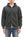 Barns Outfitters Men's COZUN Vintage-Inspired Long-Sleeve Zip-Up Hoodie, Medium-Weight 100% Cotton Brushed Fleece, Hooded Sweatshirt with a Two-Way Zipper, Flatseam Construction, One-Wash, Made in Japan (BR-3010 RD, 19 Faded Black)
