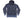 Barns Outfitters Men's COZUN Vintage-Inspired Long-Sleeve Zip-Up Hoodie, Medium-Weight 100% Cotton Brushed Fleece, Hooded Sweatshirt with a Two-Way Zipper, Flatseam Construction, One-Wash, Made in Japan (BR-3010 RD, 29 Faded Navy)