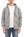 Barns Outfitters Men's COZUN Vintage-Inspired Long-Sleeve Zip-Up Hoodie, Medium-Weight 100% Cotton Brushed Fleece, Hooded Sweatshirt with a Two-Way Zipper, Flatseam Construction, One-Wash, Made in Japan (BR-3010 RD, 15 Gray)