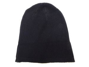 Buzz Rickson's Men's Watch Cap Cotton Version, World War II U.S. Military-Inspired 100% Cotton Rib-Knit Cap, Made in Japan (BR02186 119 Black)