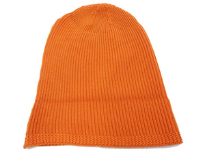 Buzz Rickson Watch Cap Men's Cotton Knit Hat WWII US Military Style Beanie BR02186 Orange