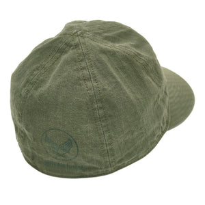 Buzz Rickson's Men's Type A-3 Mechanics Cap, 100% Cotton Herringbone Twill, USAAF Ground-Crew Work Cap Reproduction, Made in Japan (BR02536 149 Olive)
