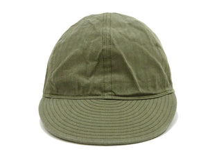Buzz Rickson Men's Cap, Mechanic's, Summer, Type A-3 Military Hat BR02536 Olive