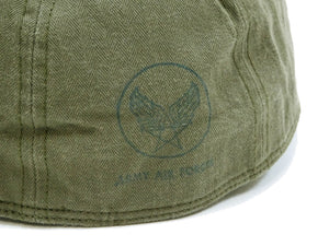 Buzz Rickson Men's Cap, Mechanic's, Summer, Type A-3 Military Hat BR02536 Olive
