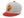 Buzz Rickson Cap Men's Casual Military Style Short Brim Baseball Hat BR02788 113 Heather-Gray/Red