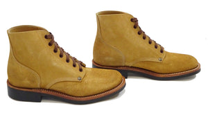 Buzz Rickson M-43 Service Shoes Men's reproduction of 1943 US Army Type III M43 Suede Boots BR02800 134 Camel