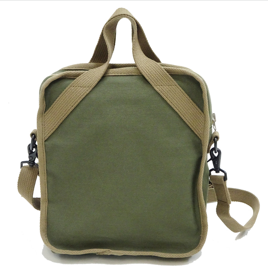 Buzz Rickson Bag Men's Casual Small Shoulder Bag - Reproduction of WWII Army Air Force Pilot Gear BR02833 Olive