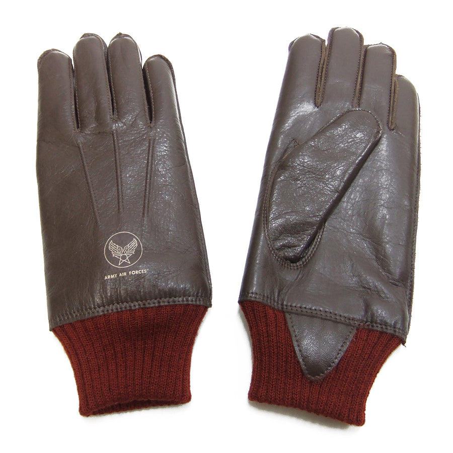 Buzz Rickson Men's Type A-10 Leather Gloves - U.S. Army Air Forces