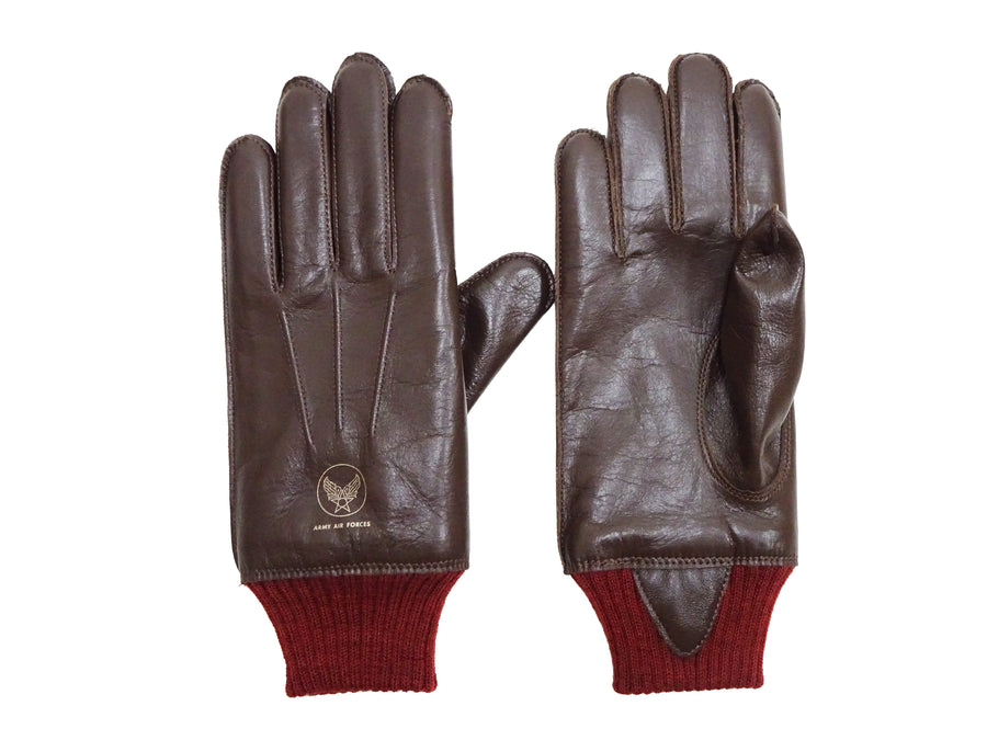 Buzz Rickson Men's Type A-10 Leather Gloves - U.S. Army Air Forces