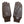 Buzz Rickson Men's Type A-10 Leather Gloves - U.S. Army Air Forces Reproduction - Made in Japan - (BR02835 02 Brown Leather with Brown Ribbed Knit Wrist Cuffs)