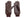 Buzz Rickson Men's Type A-10 Leather Gloves - U.S. Army Air Forces Reproduction - Made in Japan - (BR02835 02 Brown Leather with Brown Ribbed Knit Wrist Cuffs)