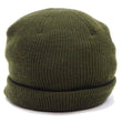 Load image into Gallery viewer, Buzz Rickson Jeep Cap - Men&#39;s Wool Knit Cap with Short Brim - Reproduction of U.S. Army M-1941 Radar Cap - Made in Japan (BR02874 Olive)
