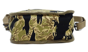 Buzz Rickson Men's Casual Small Shoulder Bag - Gold Tiger Camouflage, Modern Reinterpretation of WWII U.S. Army Air Forces Pilot Gear, BR02878
