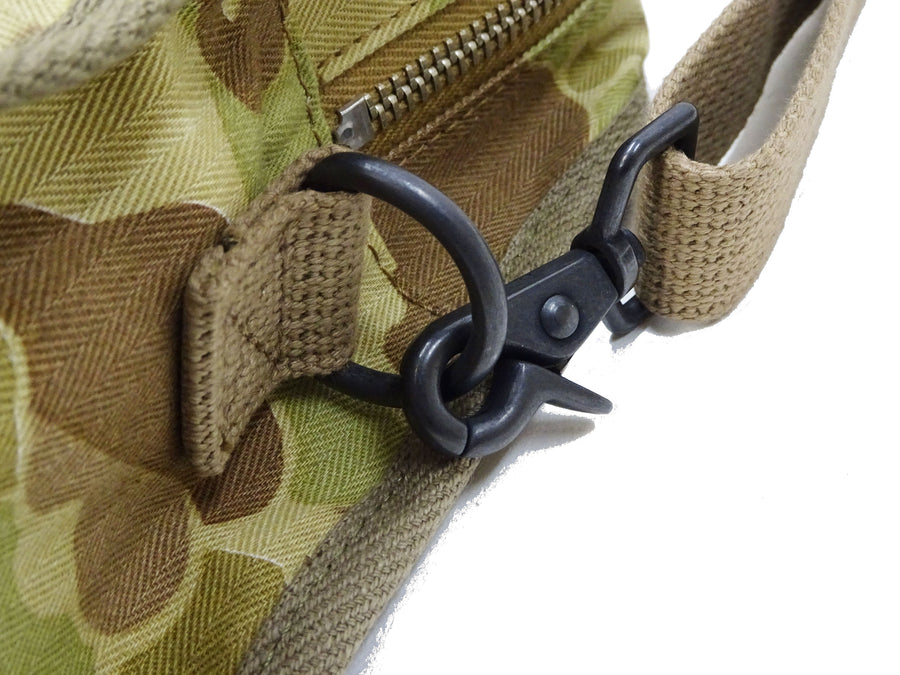 Buzz Rickson Men's Casual Small Shoulder Bag - Frogskin Camouflage, Modern Reinterpretation of WWII U.S. Army Air Forces Pilot Gear, BR02879