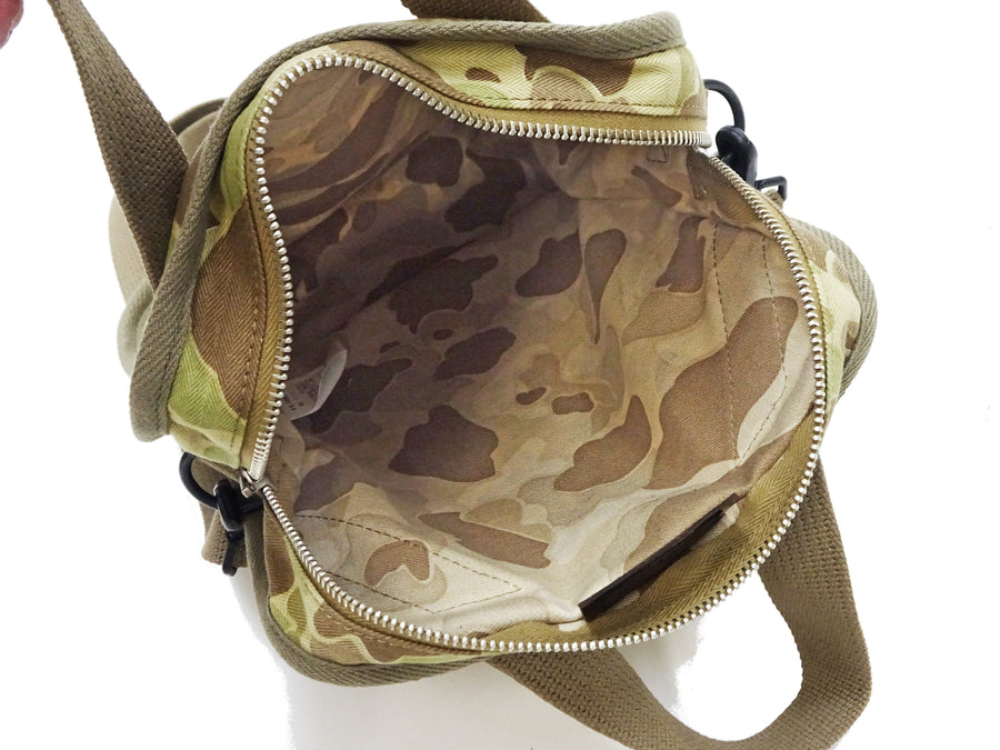 Buzz Rickson Men's Casual Small Shoulder Bag - Frogskin Camouflage, Modern Reinterpretation of WWII U.S. Army Air Forces Pilot Gear, BR02879