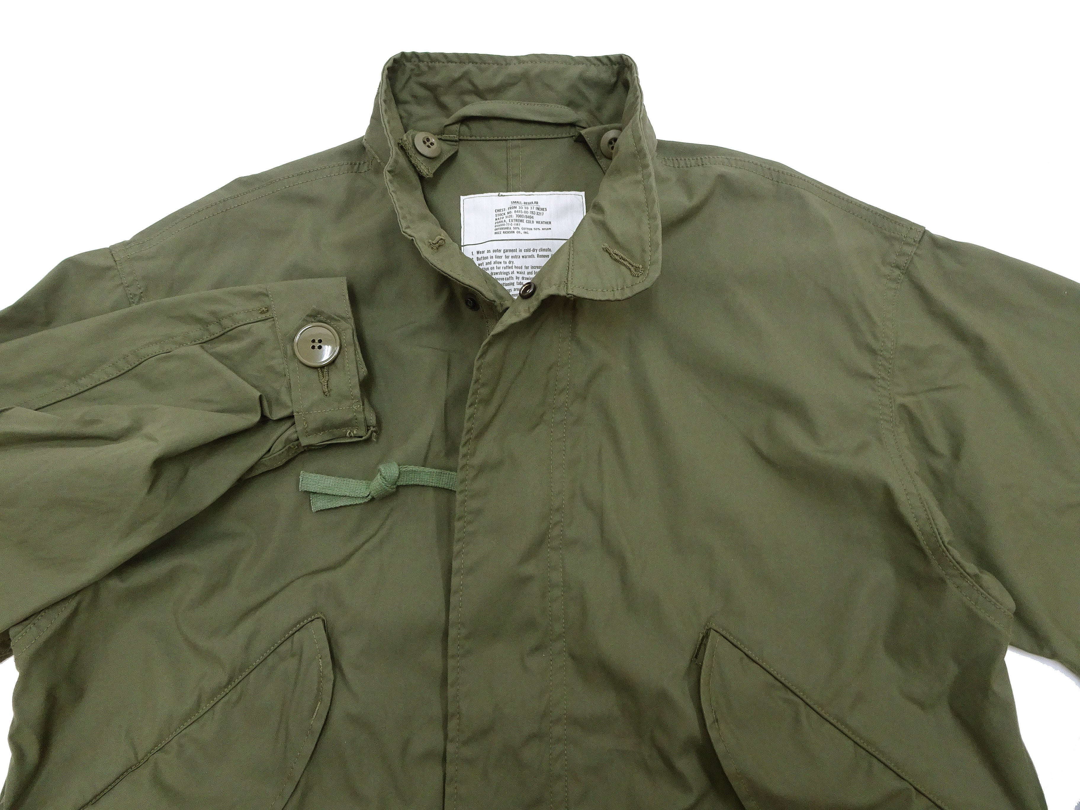 Buzz Rickson M-65 Coat (No Hood, No Liner) Men's Casual
