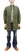 Buzz Rickson M-65 Coat (No Hood, No Liner) Men's Casual Reproduction of US Army M65 Lightweight Fishtail Overcoat BR14719 Olive