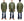 Buzz Rickson M-65 Coat (No Hood, No Liner) Men's Casual Reproduction of US Army M65 Lightweight Fishtail Overcoat BR14719 Olive