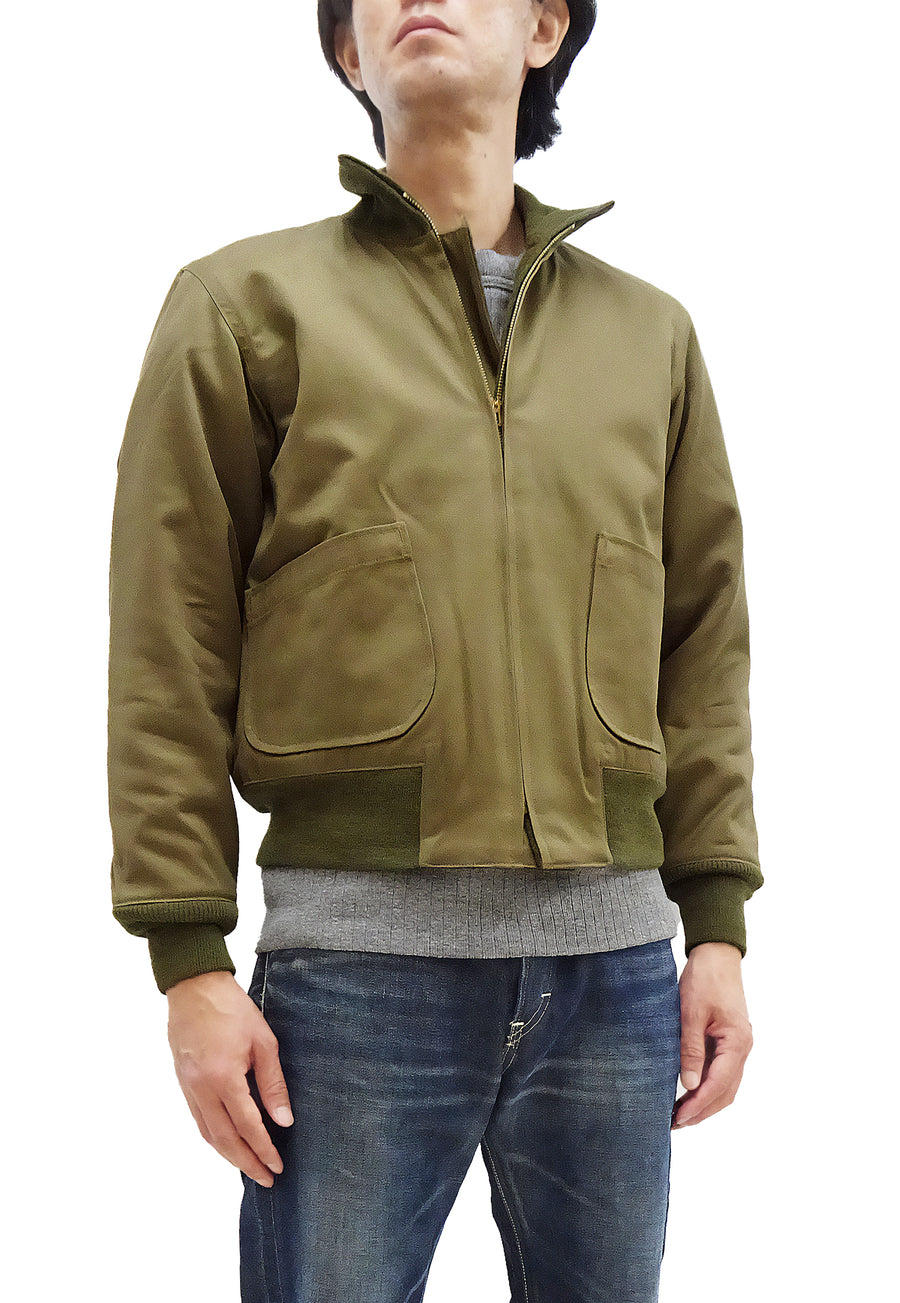 Buzz Rickson Plain Tanker Jacket Men's Reproduction US Army 1941 1st P ...