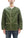 Buzz Rickson Collarless Nylon Quilted Jacket Men's Updated Version Inspired by the Design of the M-65 Field Jacket Liner BR14863 Olive