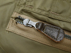 Buzz Rickson's Men's Type L-2 "REED PRODUCTS, INC." Reproduction Flight Jacket, Olive Drab Nylon, Uninsulated Light-Zone Construction, Made in Japan (BR15125)