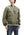 Buzz Rickson Jacket Men's L-2 Flight Jacket Plain Nylon Bomber Jacket L2 BR15125 Olive Drab