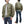 Buzz Rickson Jacket Men's L-2 Flight Jacket Plain Nylon Bomber Jacket L2 BR15125 Olive Drab