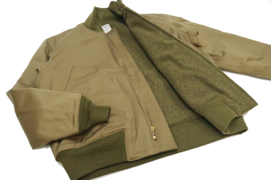 Buzz Rickson Tanker Jacket Men's Reproduction US Army 2nd Tank Jacket BR15146 Olive Drab