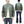 Load image into Gallery viewer, Buzz Rickson Jacket Men&#39;s Casual CWU-9/P Liner Jacket Style Lightweight Nylon Quilted Jacket BR15327 Sage Green
