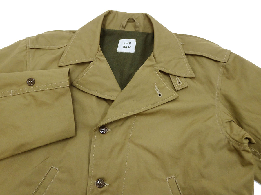 Buzz Rickson Jacket Men's Reproduction WWII US Army M-41 Field Jacket BR15332 Olive Drab