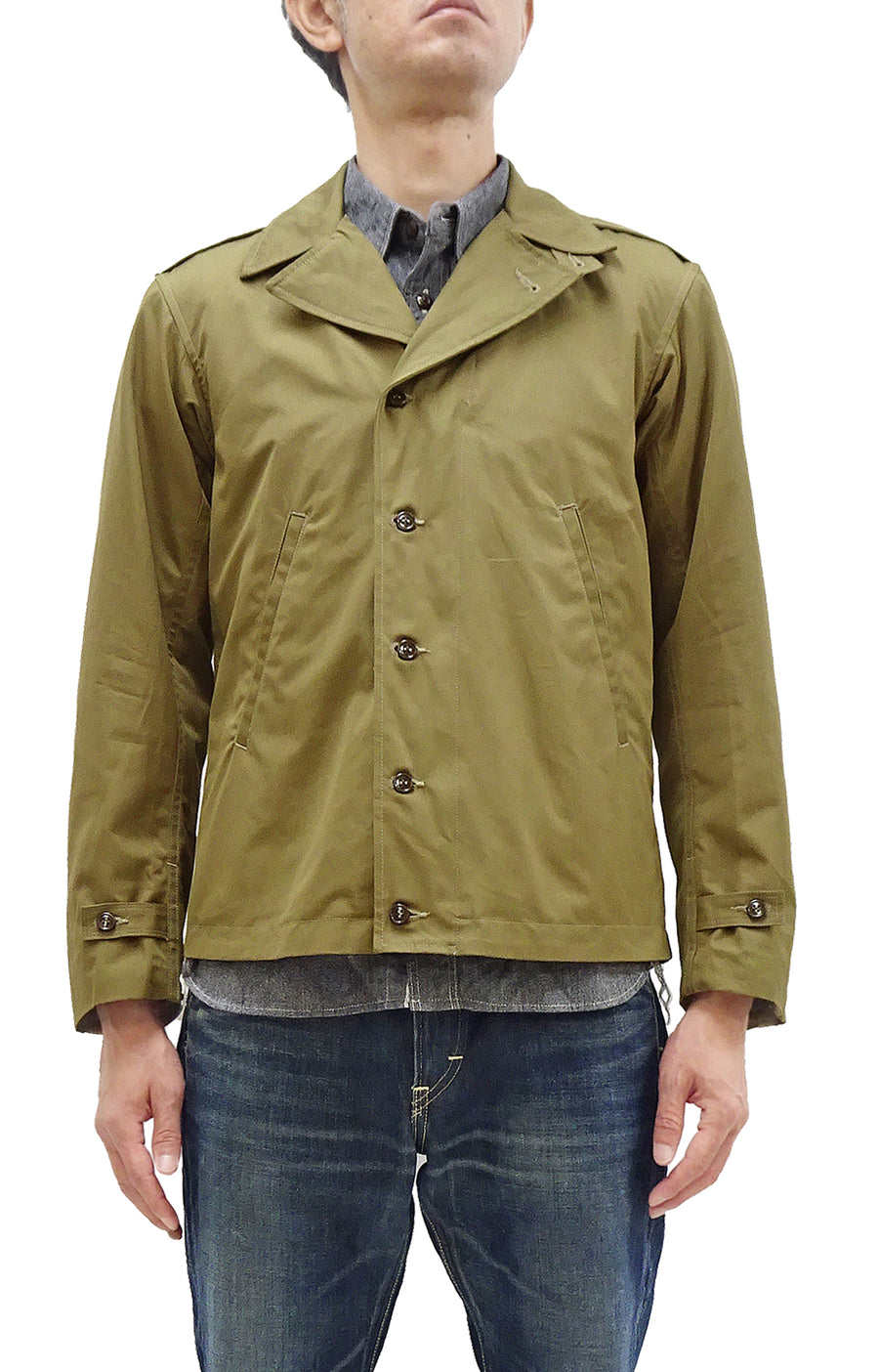 Buzz Rickson Jacket Men's Reproduction WWII US Army M-41 Field Jacket ...