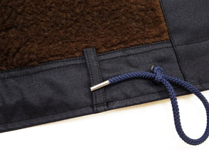 Buzz Rickson's Men's U.S. Navy N-1 Deck Jacket Reproduction, 100% Cotton Jungle Cloth Shell with Alpaca-Wool Pile Lining, Made in Japan (Toyo Enterprises BR15340, 01 Navy, NAVY DEPARTMENT DEMOTEX-ED)