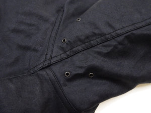 Buzz Rickson's Men's U.S. Navy N-1 Deck Jacket Reproduction, 100% Cotton Jungle Cloth Shell with Alpaca-Wool Pile Lining, Made in Japan (Toyo Enterprises BR15340, 01 Navy, NAVY DEPARTMENT DEMOTEX-ED)