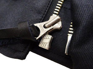 Buzz Rickson's Men's U.S. Navy N-1 Deck Jacket Reproduction, 100% Cotton Jungle Cloth Shell with Alpaca-Wool Pile Lining, Made in Japan (Toyo Enterprises BR15340, 01 Navy, NAVY DEPARTMENT DEMOTEX-ED)