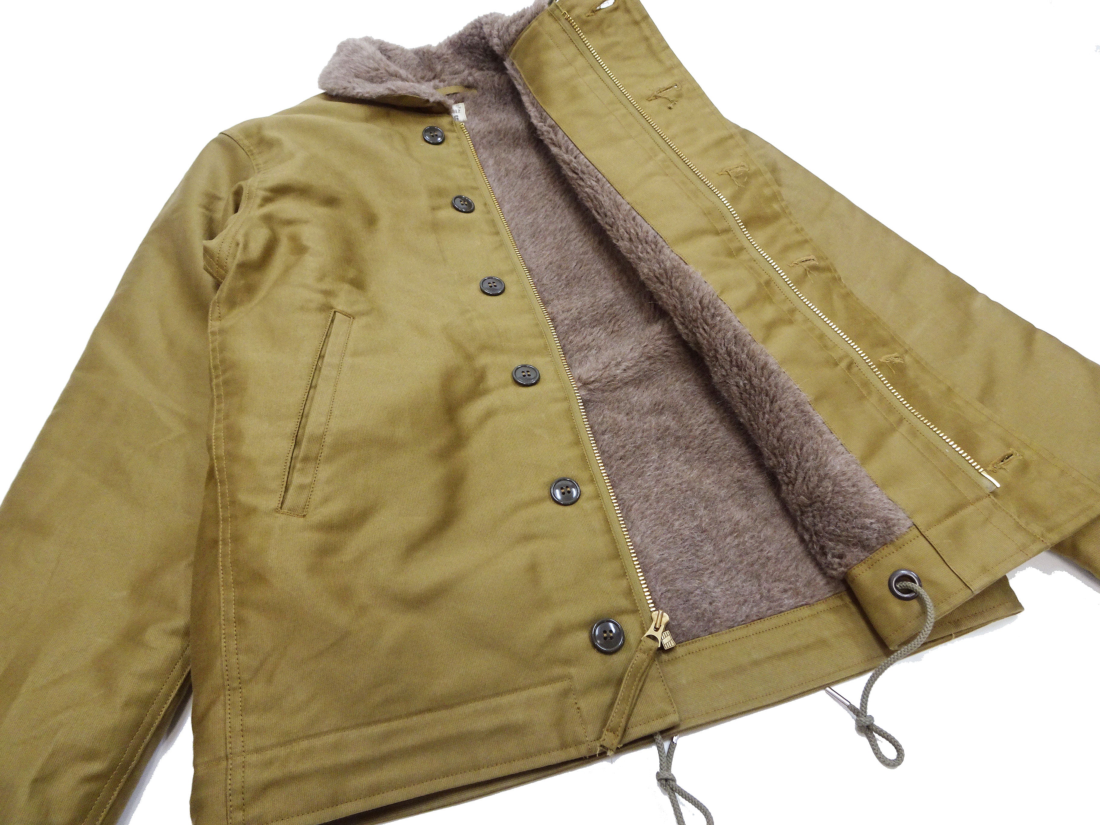 Buzz Rickson N-1 Deck Jacket DEMOTEX-ED Men's Reproduction of US Navy ...