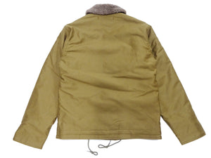 Buzz Rickson N-1 Deck Jacket DEMOTEX-ED Men's Reproduction of US Navy N1 Khaki BR15345