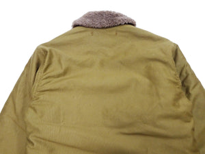 Buzz Rickson N-1 Deck Jacket DEMOTEX-ED Men's Reproduction of US Navy N1 Khaki BR15345