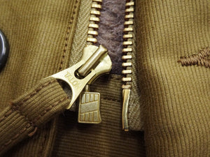 Buzz Rickson's Men's U.S. Navy N-1 Deck Jacket Reproduction, 100% Cotton Jungle Cloth Shell with Alpaca-Wool Pile Lining, Made in Japan (Toyo Enterprises BR15345, 01 Khaki, NAVY DEPARTMENT DEMOTEX-ED)