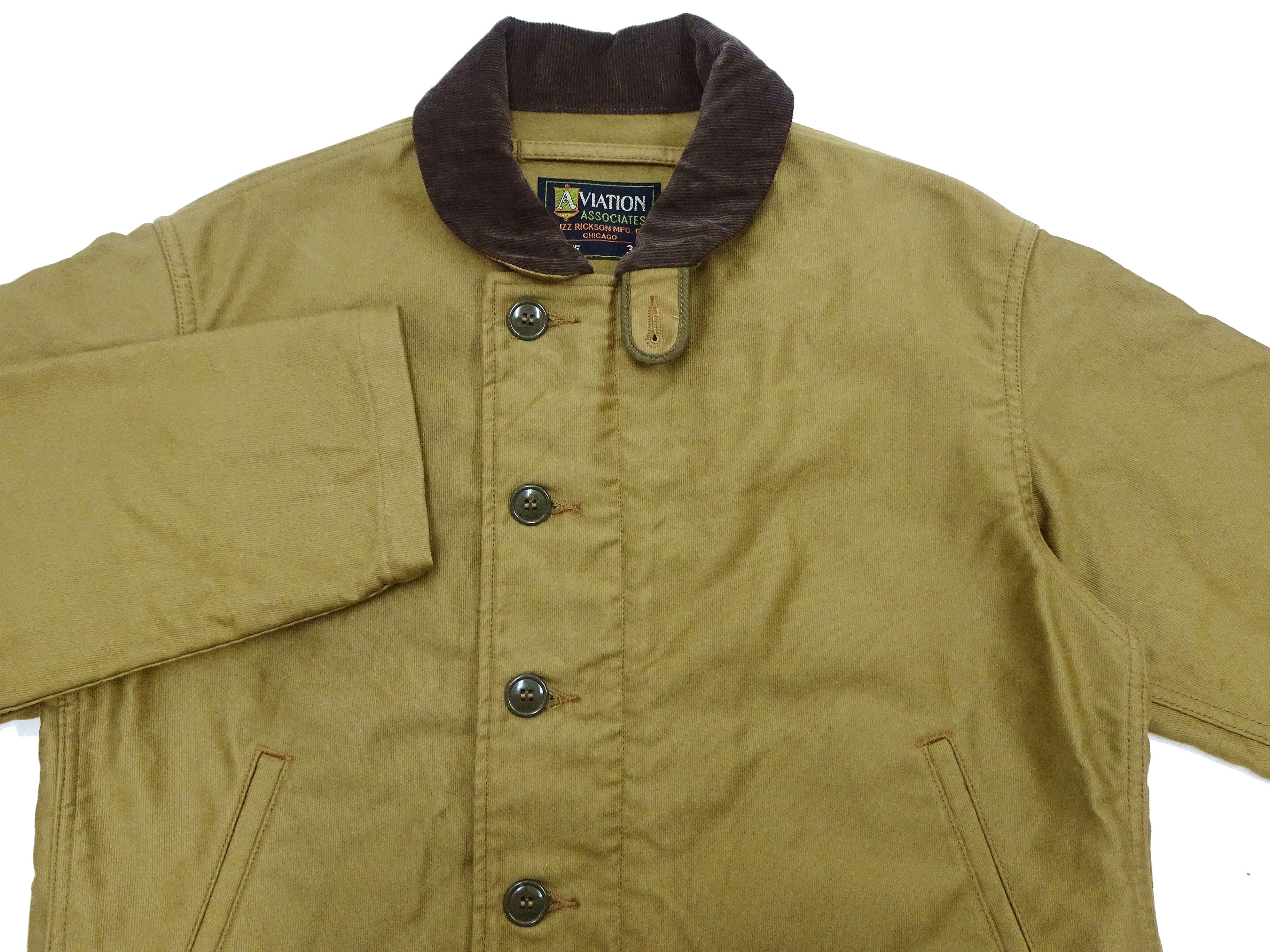 Buzz Rickson N-1 Deck Jacket Men's Casual Lightweight Modified Version ...