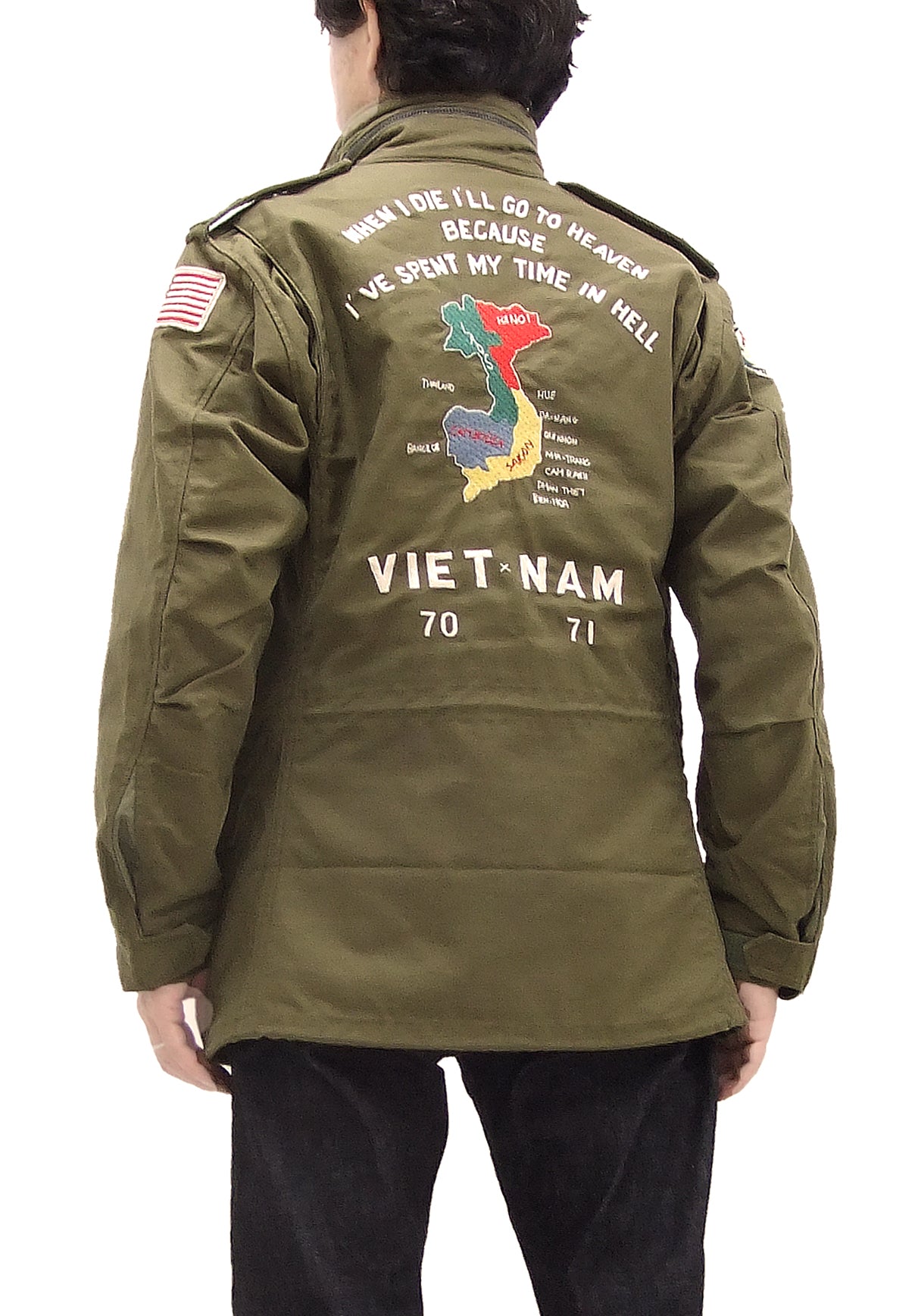 Buzz Rickson Jacket Men's Custom M-65 Field Jacket M65 Military Field ...