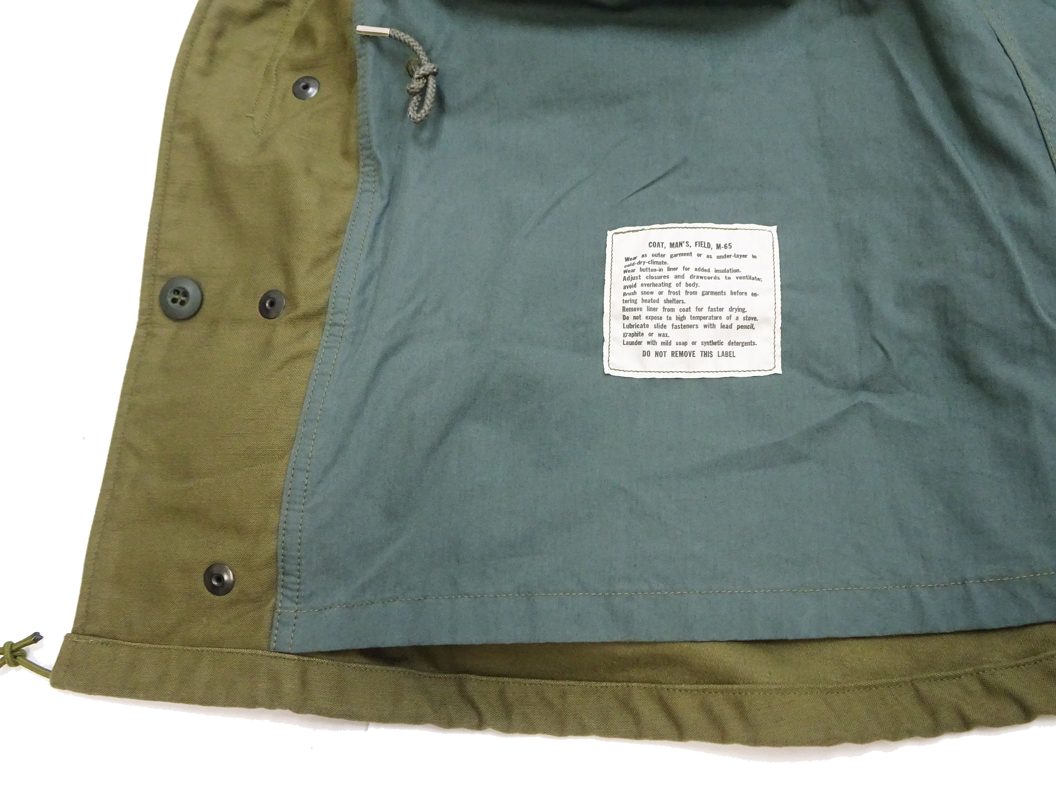 Buzz Rickson Jacket Men's Custom M-65 Field Jacket M65 Military Field ...