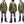 Load image into Gallery viewer, Buzz Rickson Jacket Men&#39;s Custom M-65 Field Jacket M65 Military Field Coat BR15408 Olive Drab
