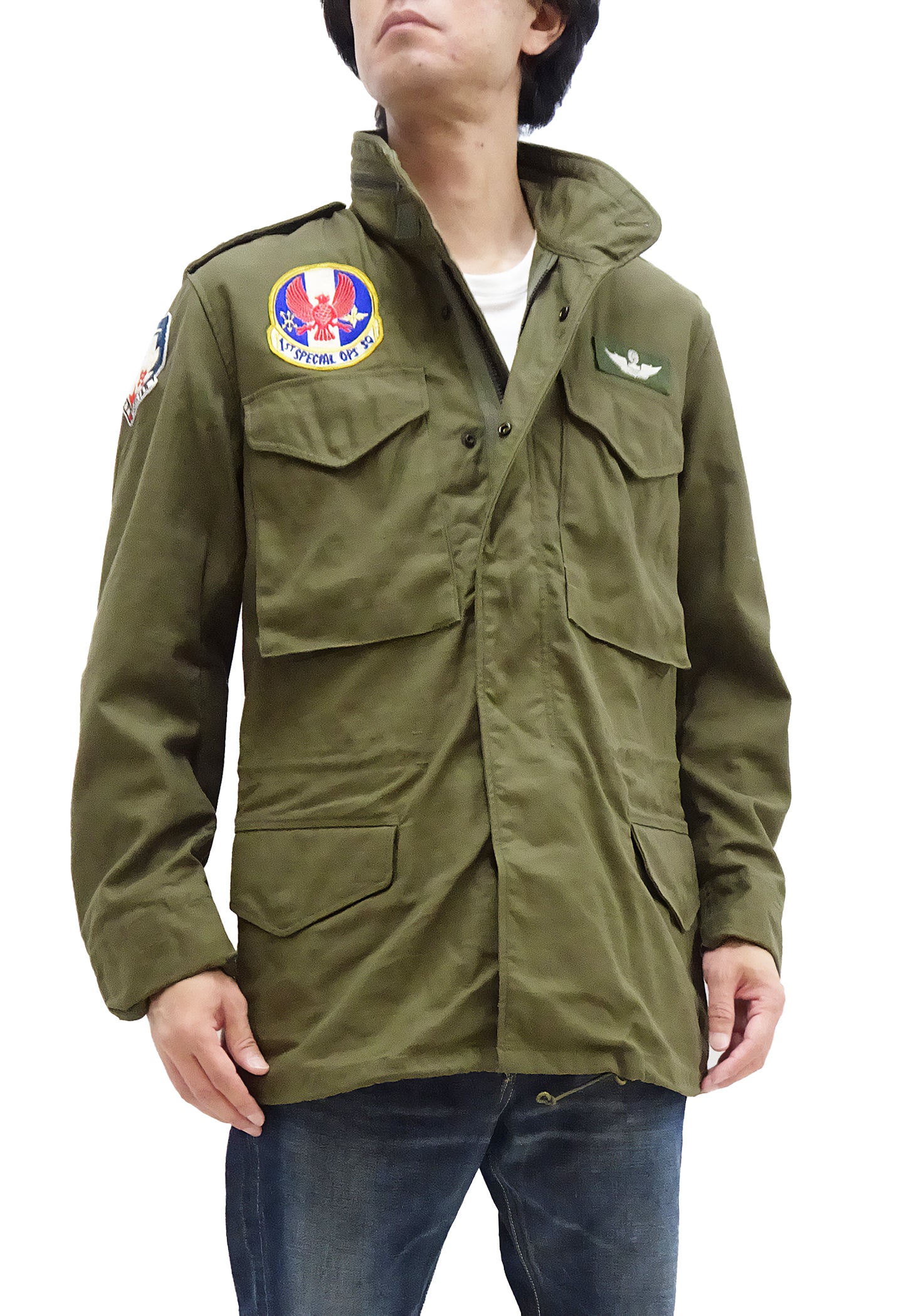 Buzz Rickson Jacket Men's Custom M-65 Field Jacket M65 Military Field ...
