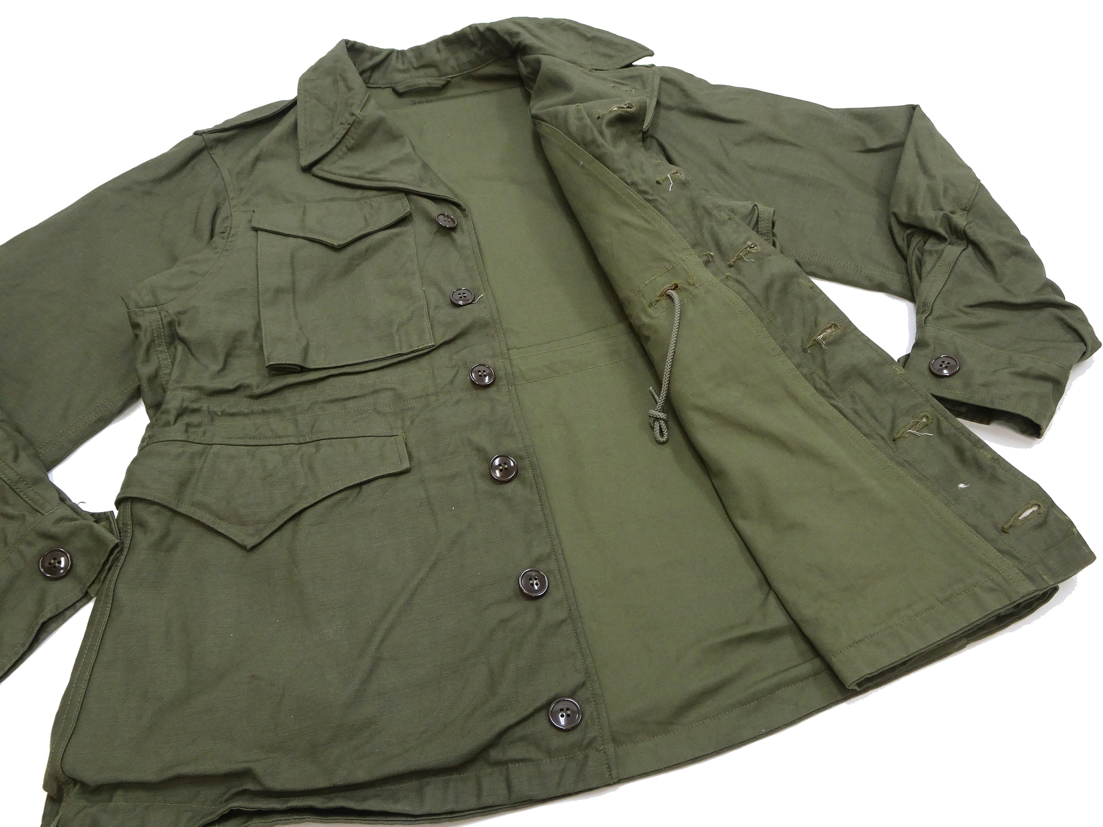Buzz Rickson Jacket Men's Reproduction of M-1943 Field Jacket US Army ...