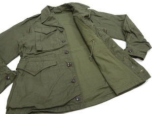 Buzz Rickson Jacket Men's Reproduction of M-1943 Field Jacket US Army M-43 BR15410 Olive
