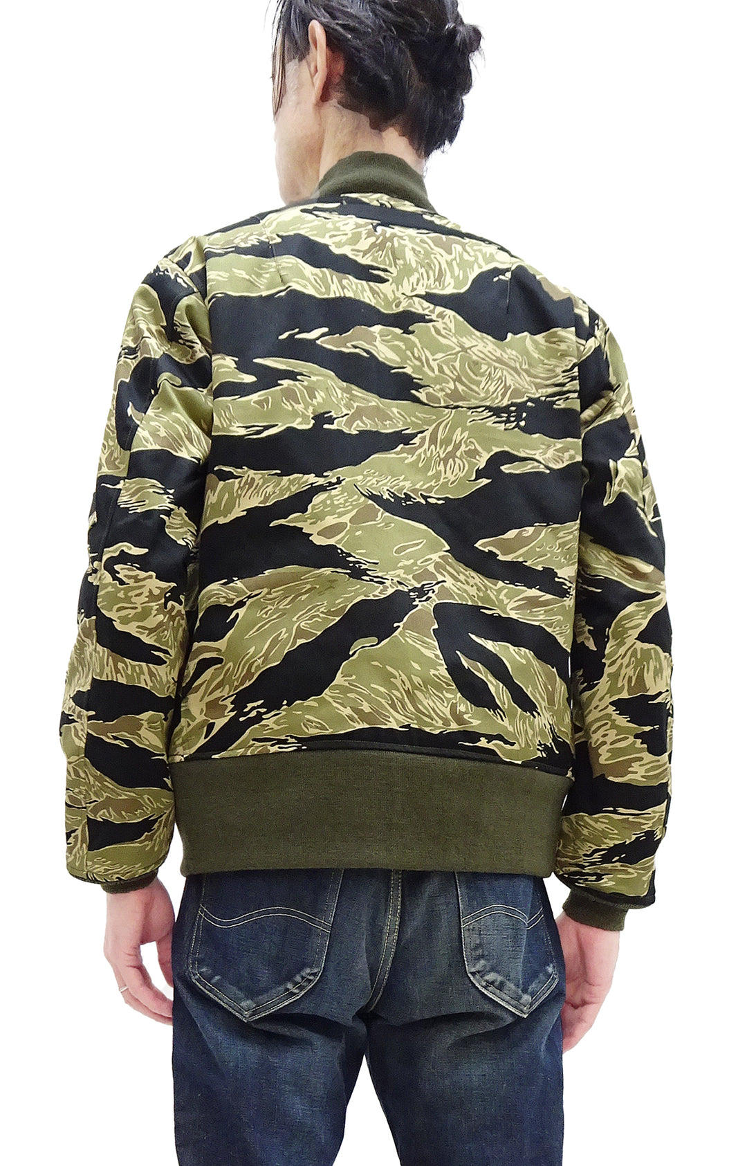 Buzz Rickson Jacket Men's Civilian Model of L-2B Flight Jacket Tiger S ...