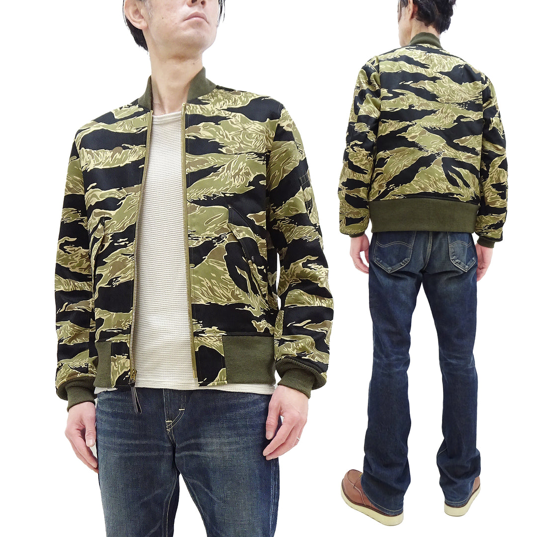 Buzz Rickson Jacket Men's Civilian Model of L-2B Flight Jacket Tiger S ...