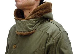 Buzz Rickson Type B-9 Flight Down Parka Men's B9 Hooded Down Jacket BR15538 Olive Drab